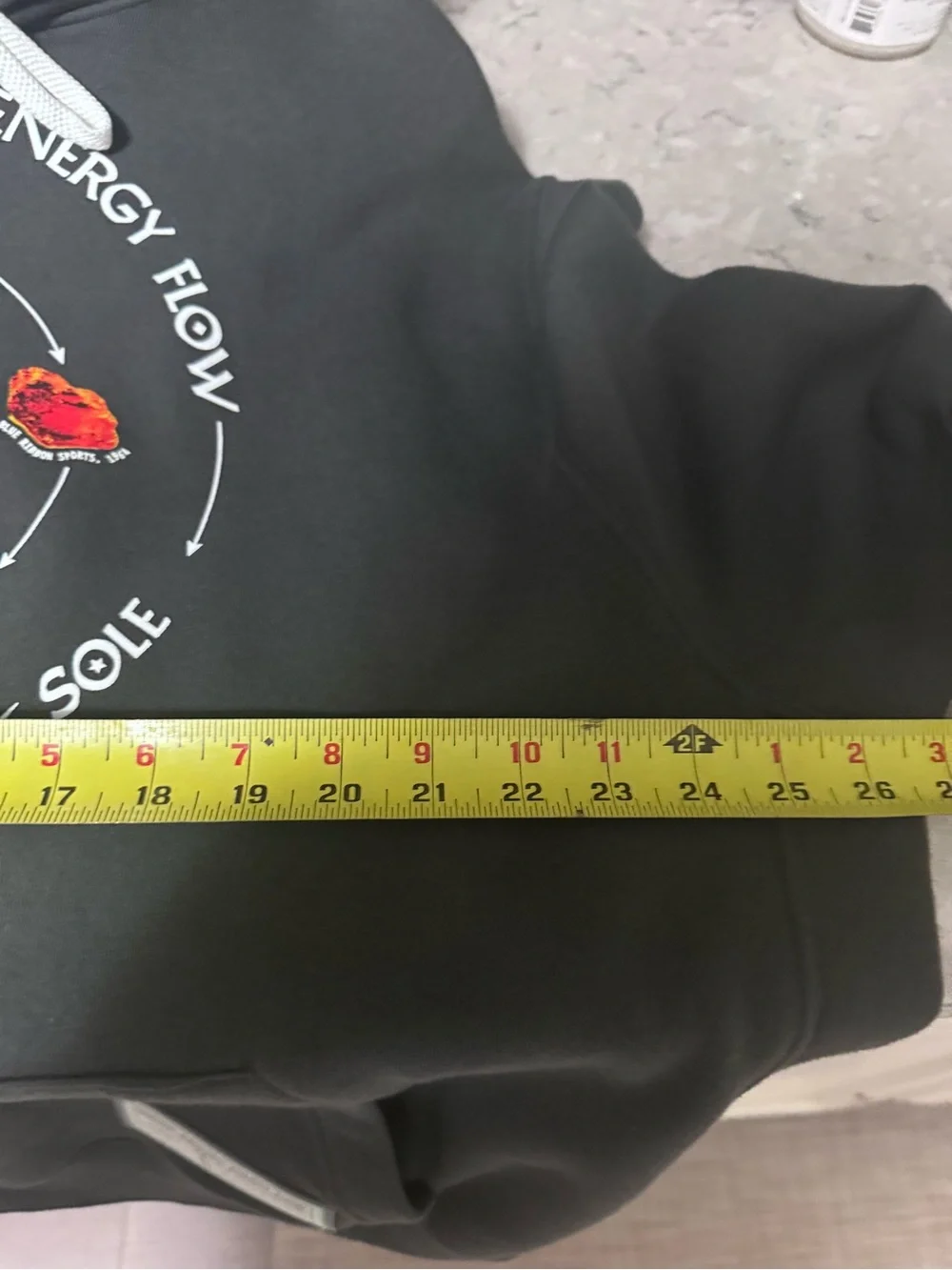 Nike Black Hoodie with Multicolor Gem Graphic